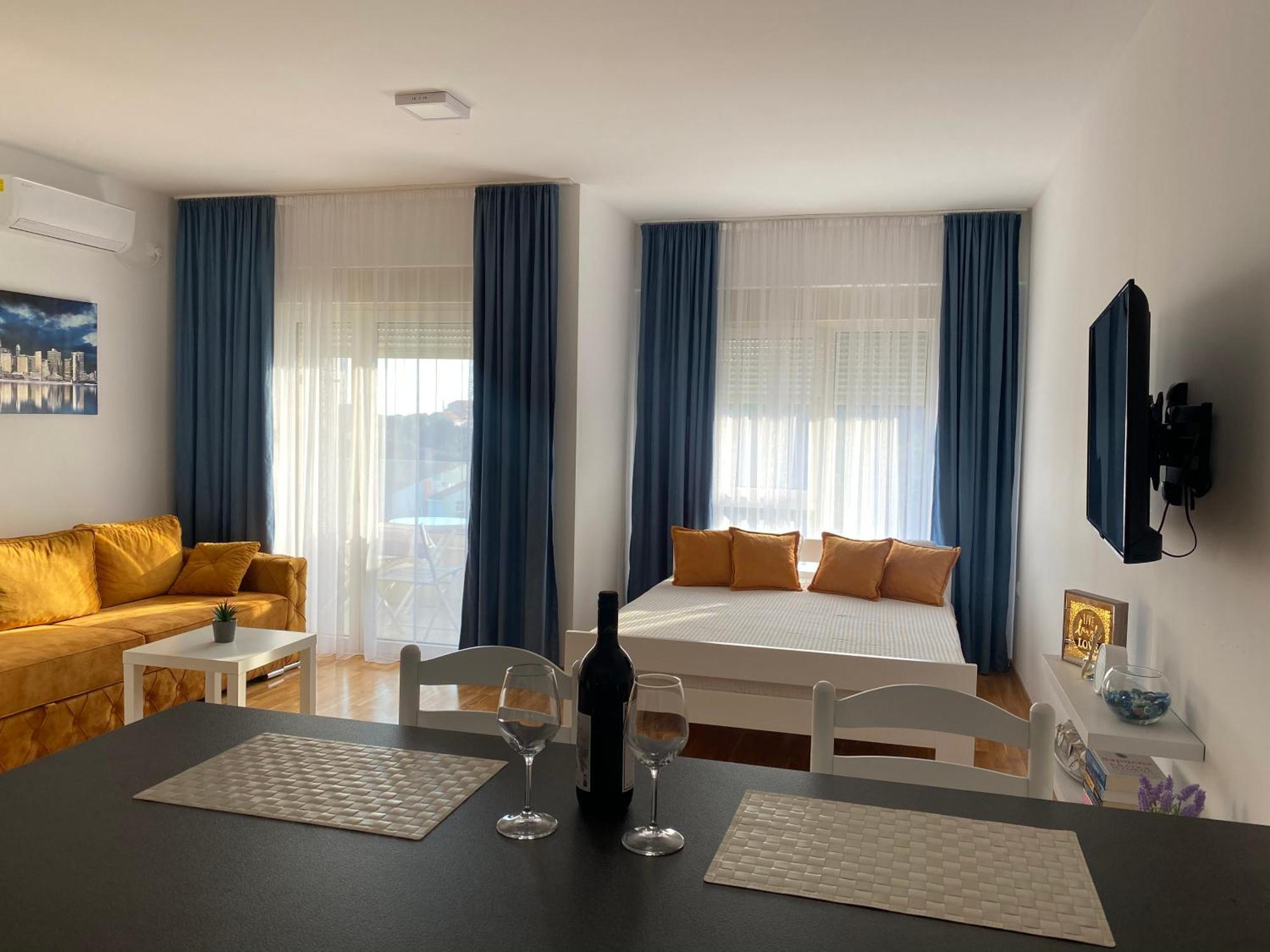 Comfort Studio With Sea View And Swimming Pool Bečići Dış mekan fotoğraf
